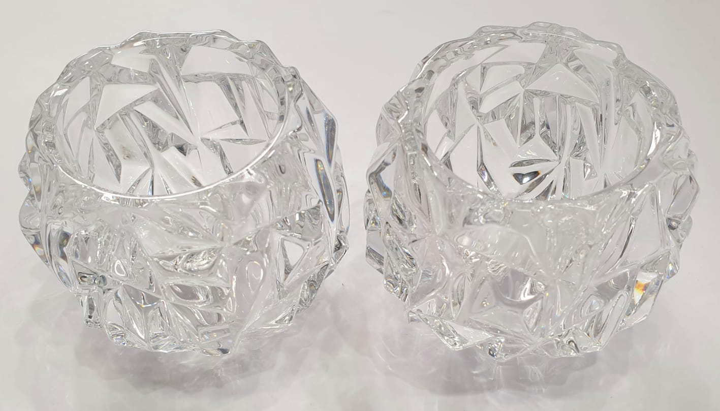 Crystal rock outlet candle holder