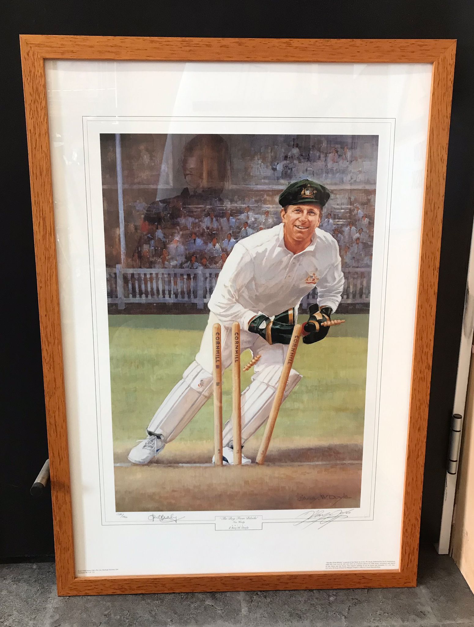 D’ARCY DOYLE IAN HEALY THE BOY FROM BILBOA FRAMED ARTWORK