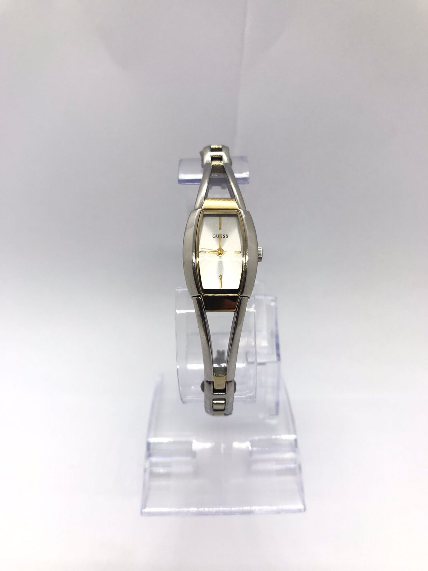 GUESS TWO-TONE GOLD PLATED LADIES QUARTZ WATCH